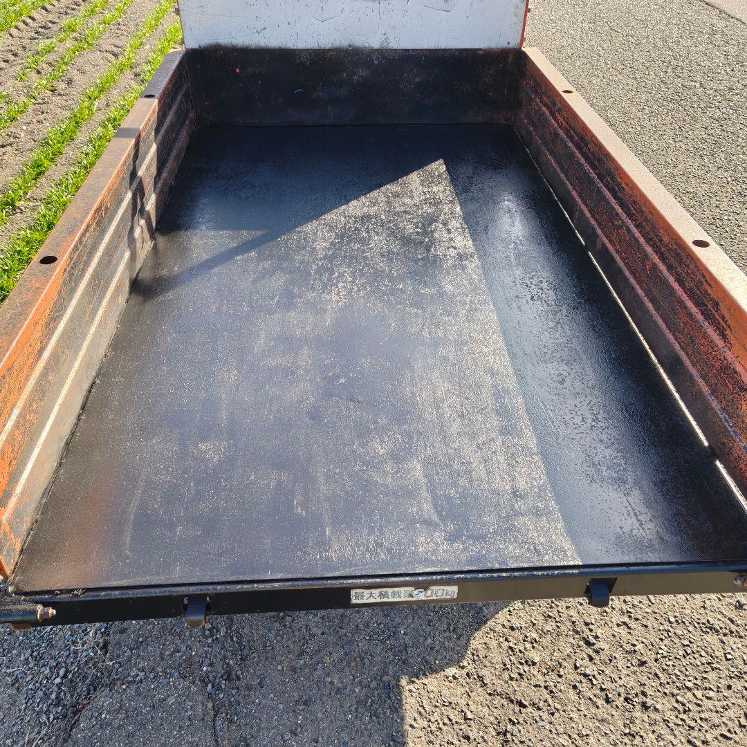 油圧ダンプ 運搬車　KG-1041 リコイル式 最大積載量500kg 動画あり