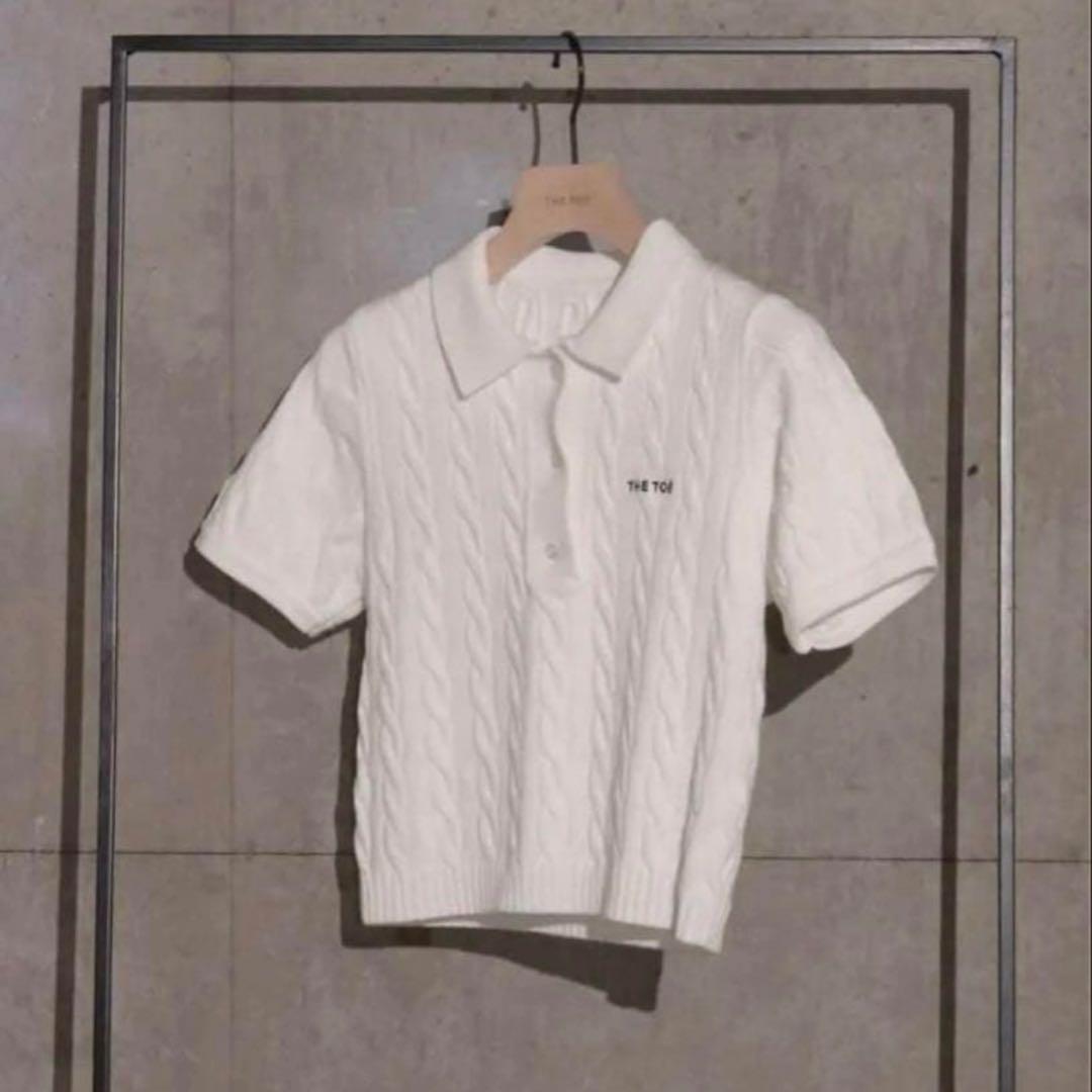 【THE TOE】Herald Short Sleeve Polo Knit