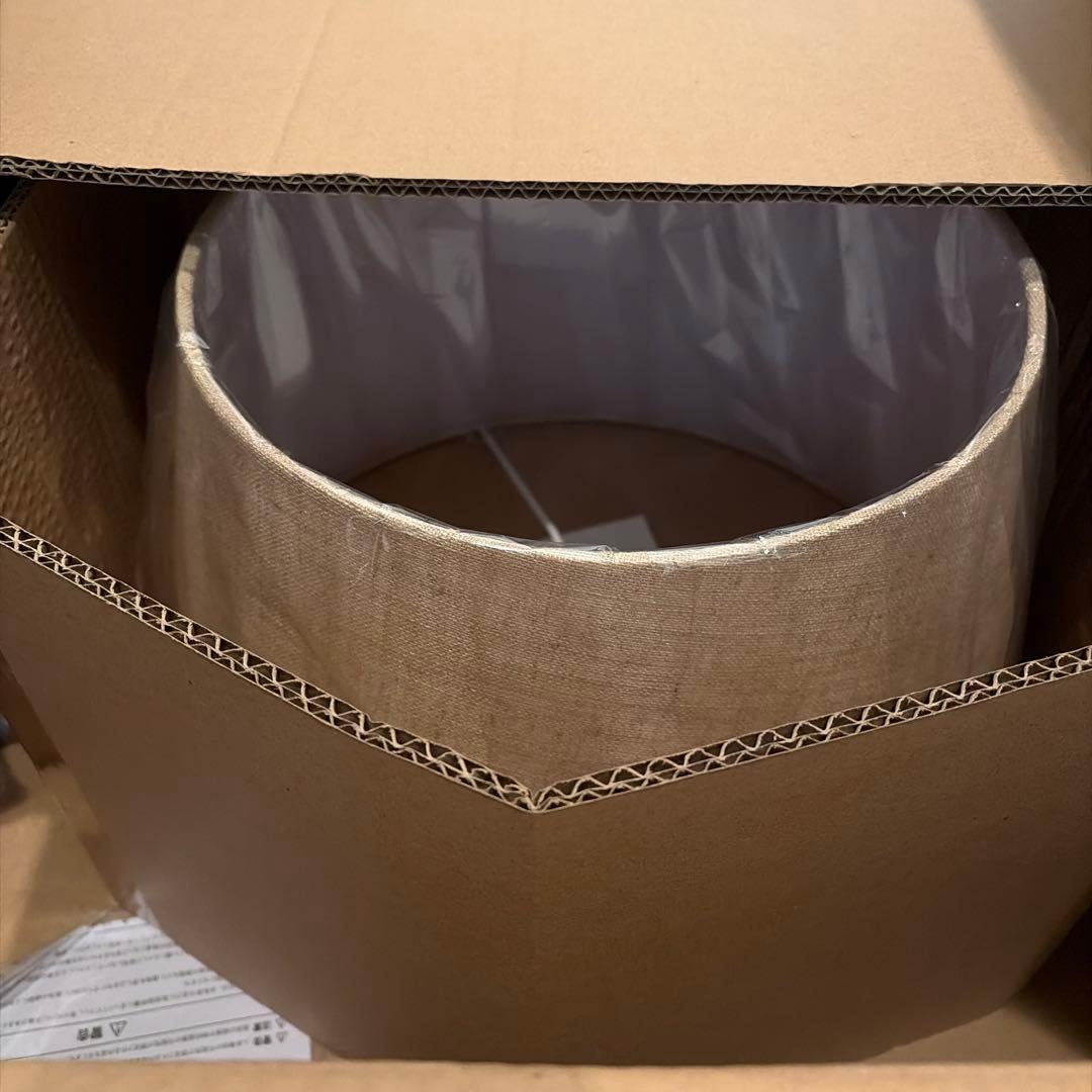 【未使用】リセノ フロアライト Delicia LED電球付 ブラック×ブラウン