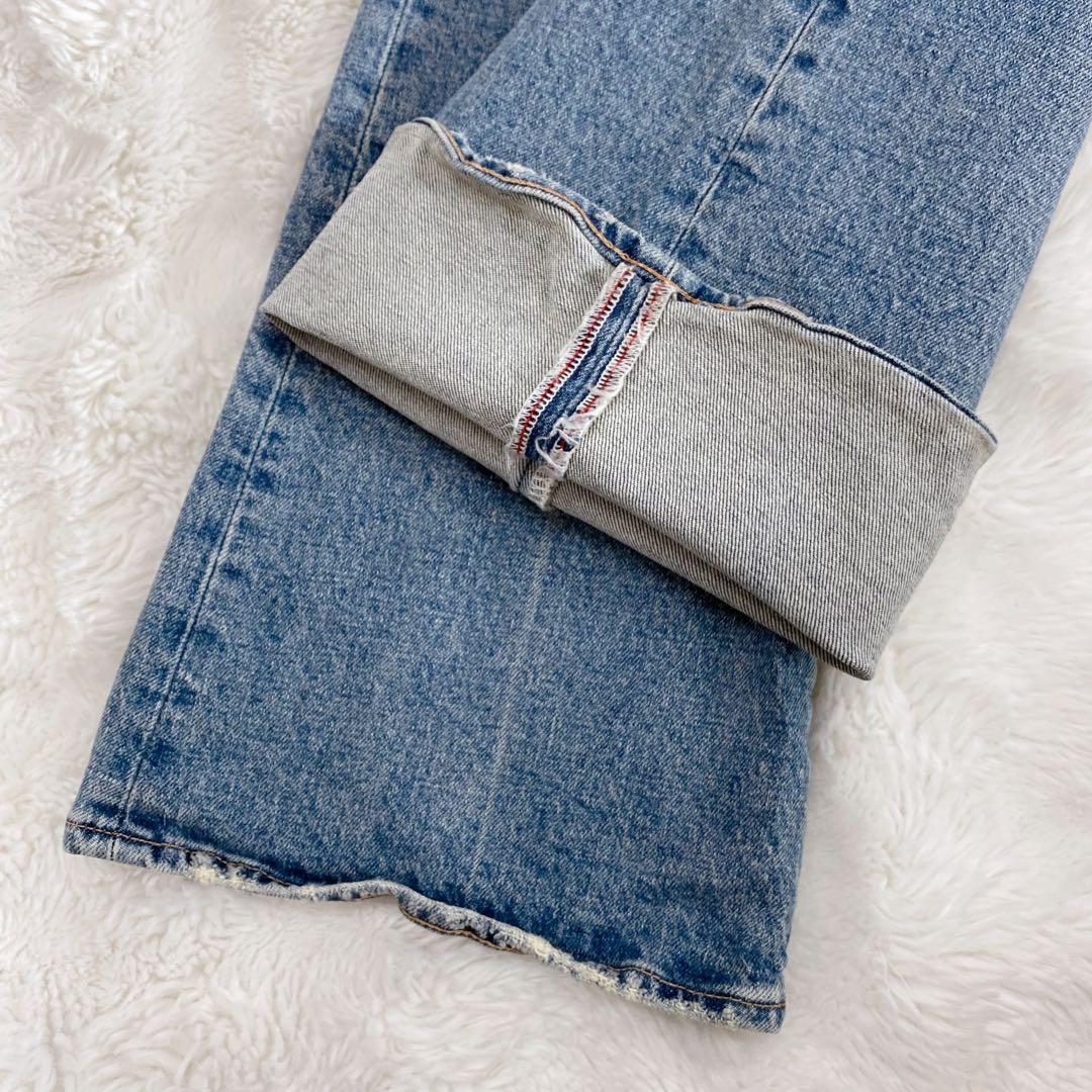 【大人気】マウジー MVS FLARE デニムパンツ 25 w25 フレアデニム