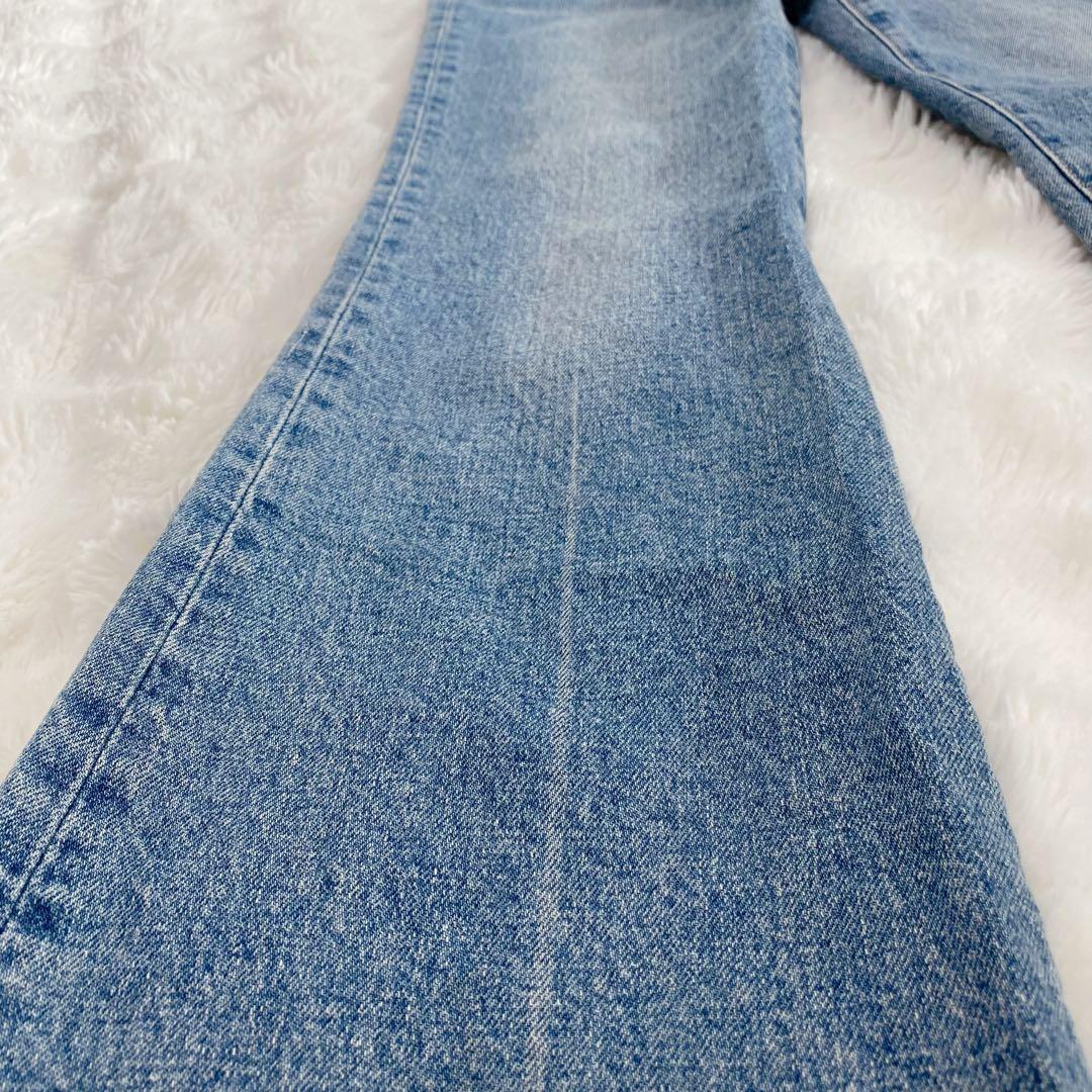 【大人気】マウジー MVS FLARE デニムパンツ 25 w25 フレアデニム