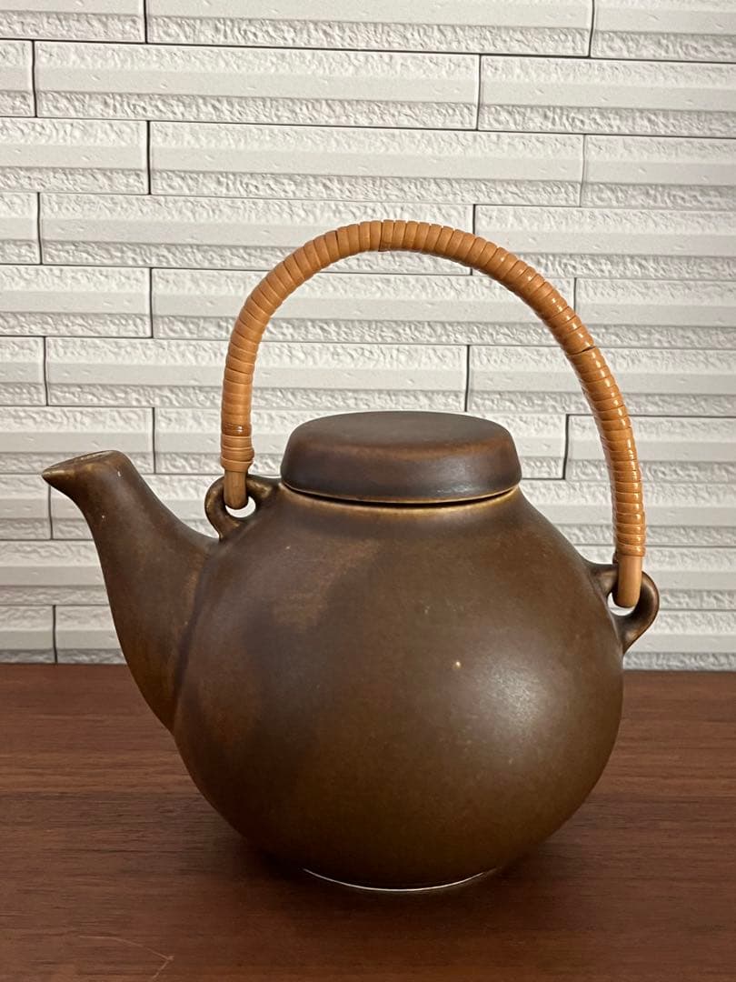 GREEN☆ARABIA GA1 ティーポット　ブラウン　ヴィンテージ