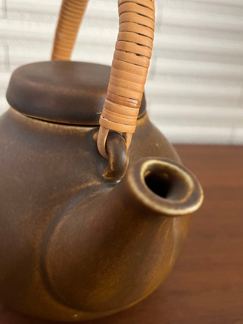 GREEN☆ARABIA GA1 ティーポット　ブラウン　ヴィンテージ