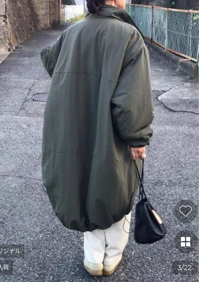 【T⭐︎】新品未使用　nugu klee モンスターコートカーキkumika