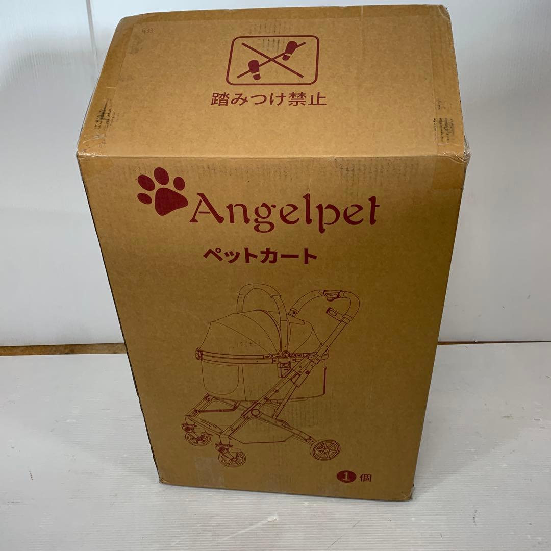 Angelpet ペットカート 分離型 猫 犬用 バギー いぬ用 4輪