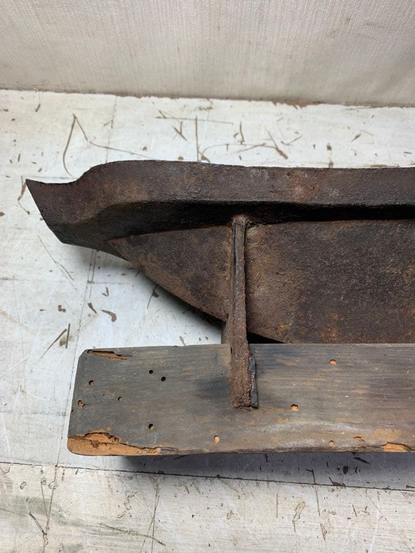 古道具　薬研　薬卸　江戸時代？　好々斎　シャビー　粉挽き