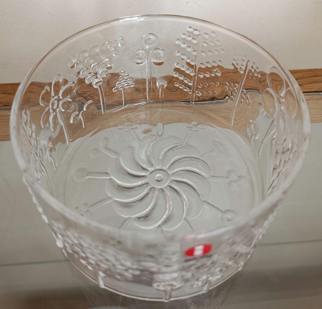 イッタラ フローラ ガラス ボウル 10cm 2個 クリア　北欧