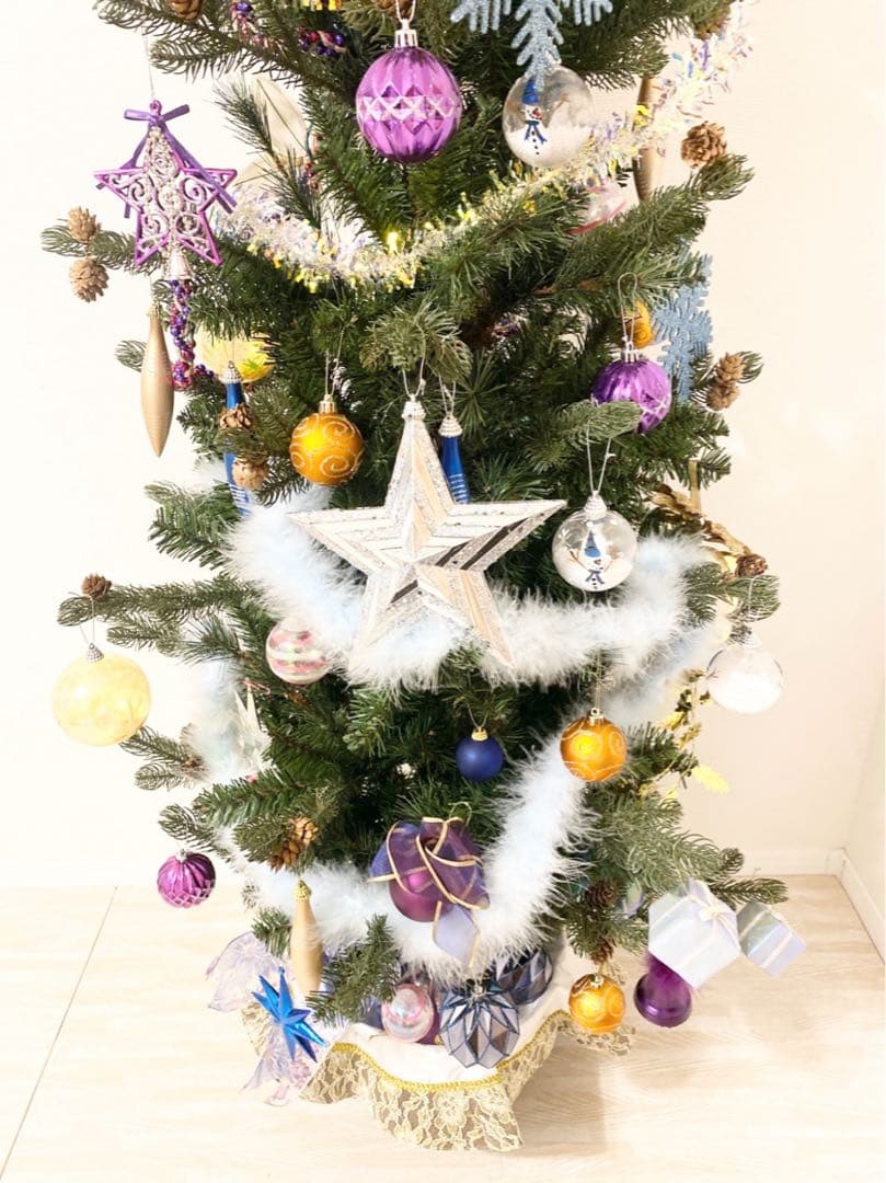 クリスマスツリー 180cm LED コットンキャンディCotton Candy