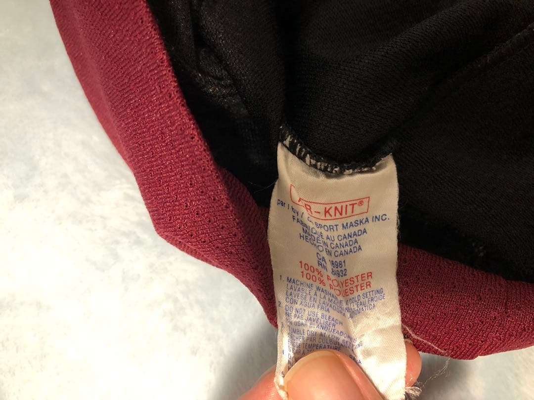 90s カナダ製 アリゾナコヨーテズ　ホッケーシャツ nhl 古着 hiphop