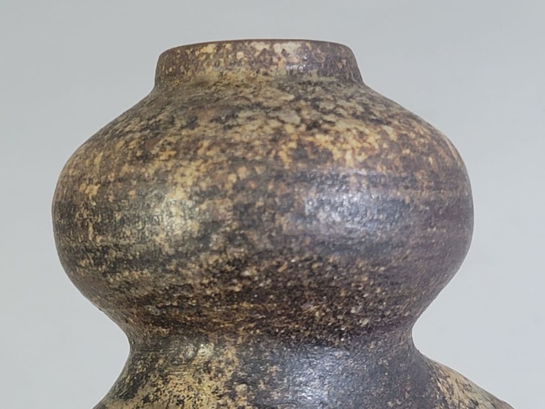 DT535 古備前 桂又三郎 鑑定 江戸中期作 瓢 花入