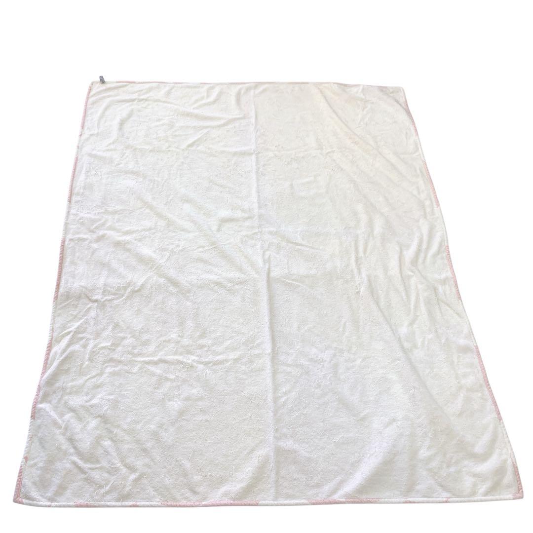 8A5 希少 CHANEL 大判ブランケット シャネル ビーチタオル BIG