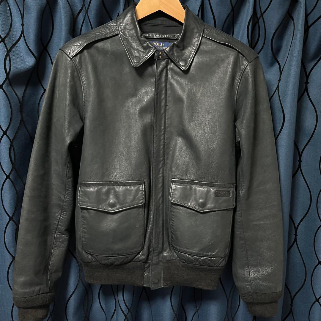 ポロラルフローレンA2レザージャケット 【M】