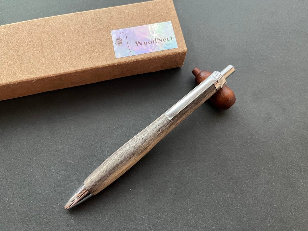 WoodNeet ボールペン ブルーマホ
