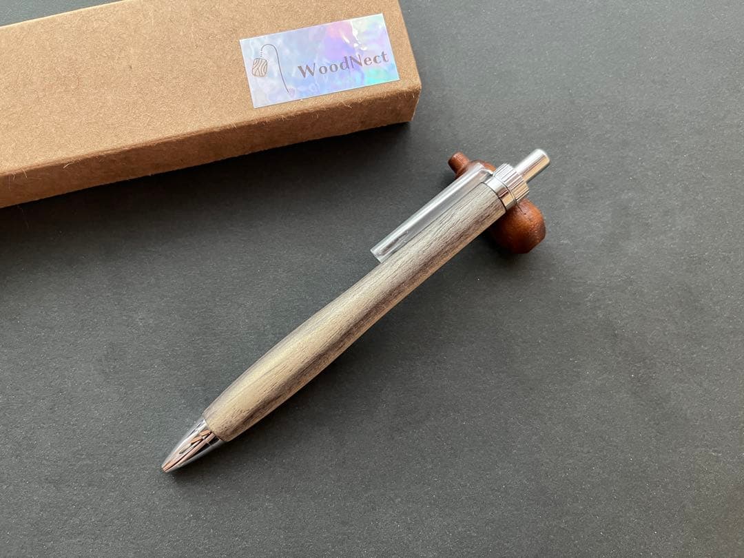 WoodNeet ボールペン ブルーマホ