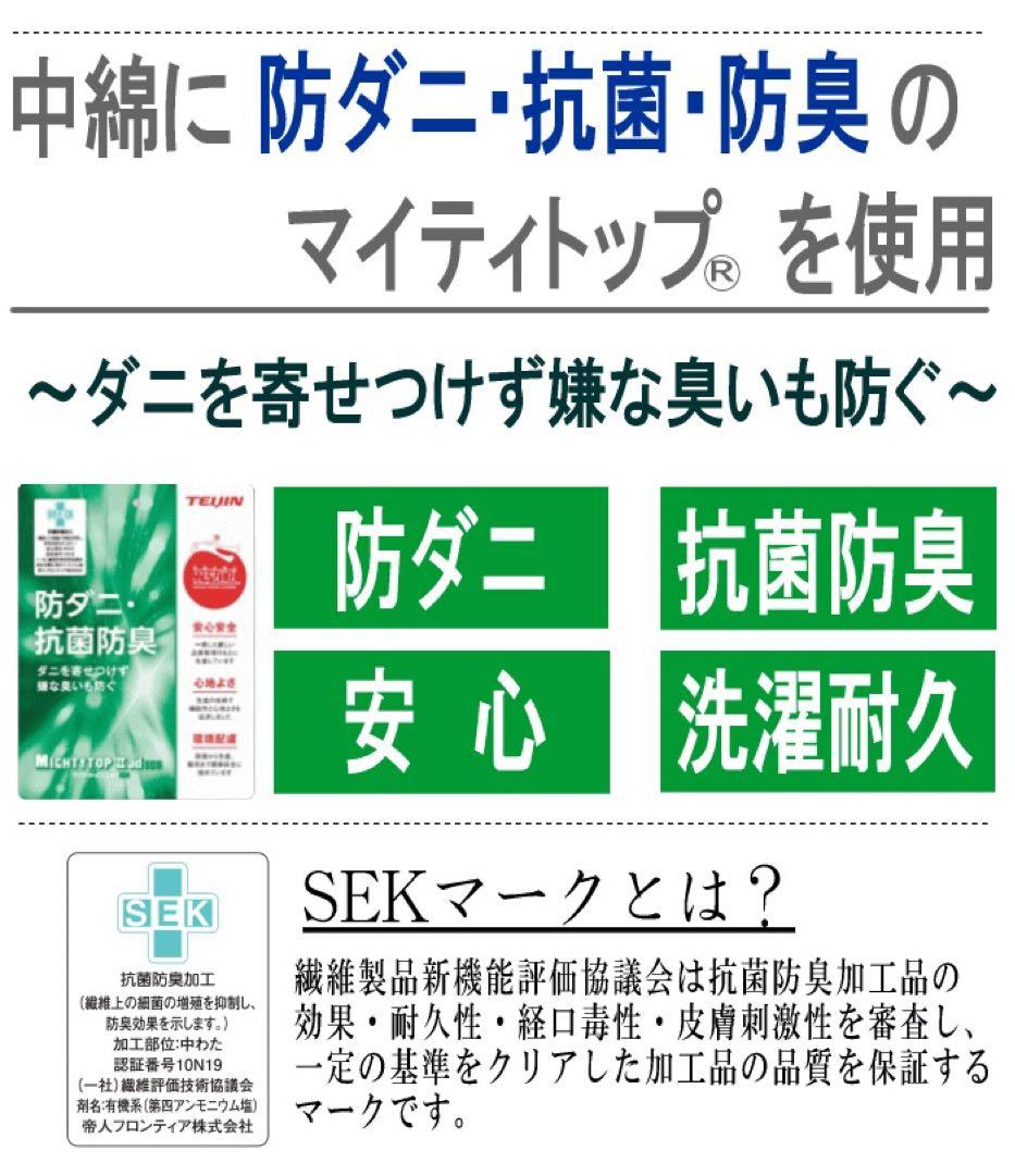 布団セット セミダブル 掛け布団 敷き布団 抗菌 防臭 テイジン 日本製