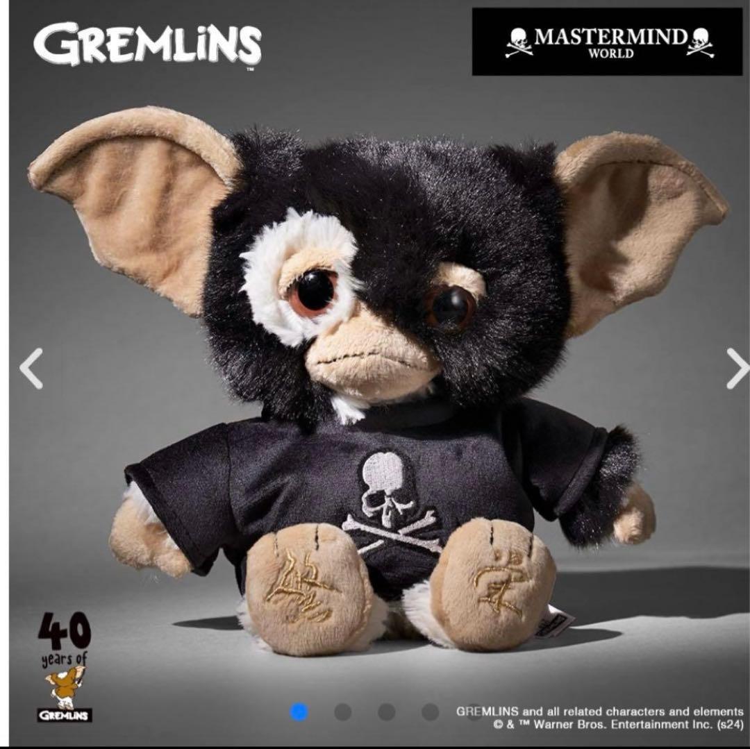 MASTERMIND WORLD✖️GREMLINSぬいぐるみ 40周年　ギズモ