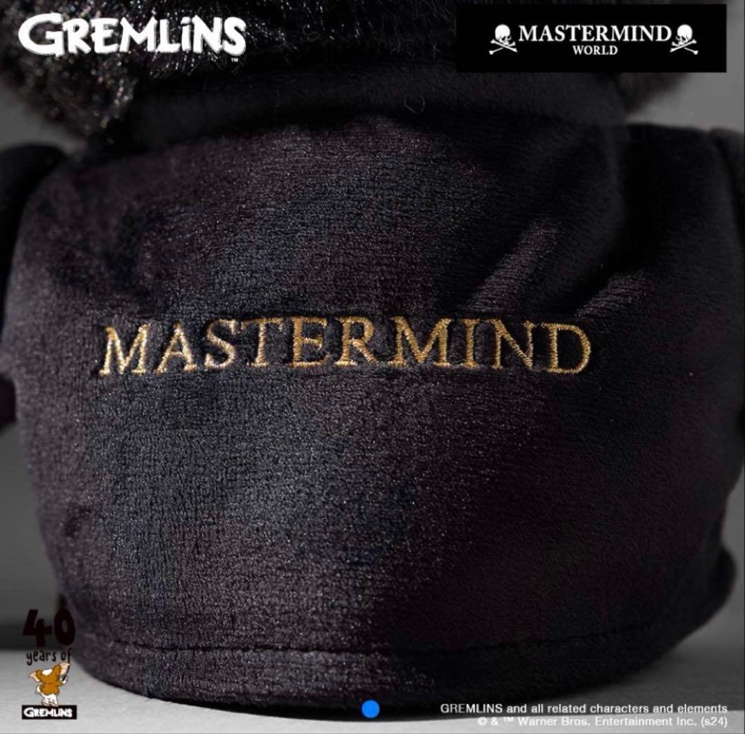 MASTERMIND WORLD✖️GREMLINSぬいぐるみ 40周年　ギズモ