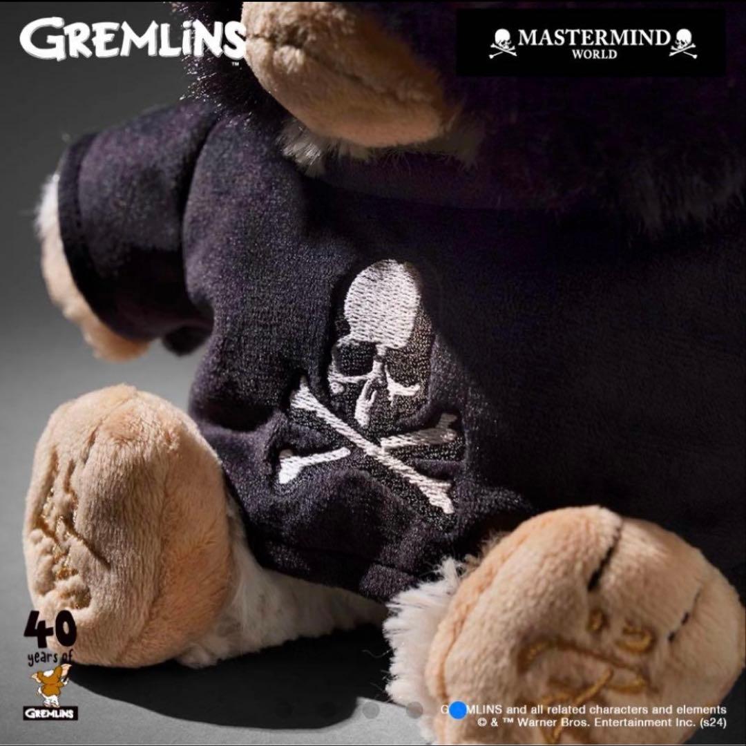MASTERMIND WORLD✖️GREMLINSぬいぐるみ 40周年　ギズモ