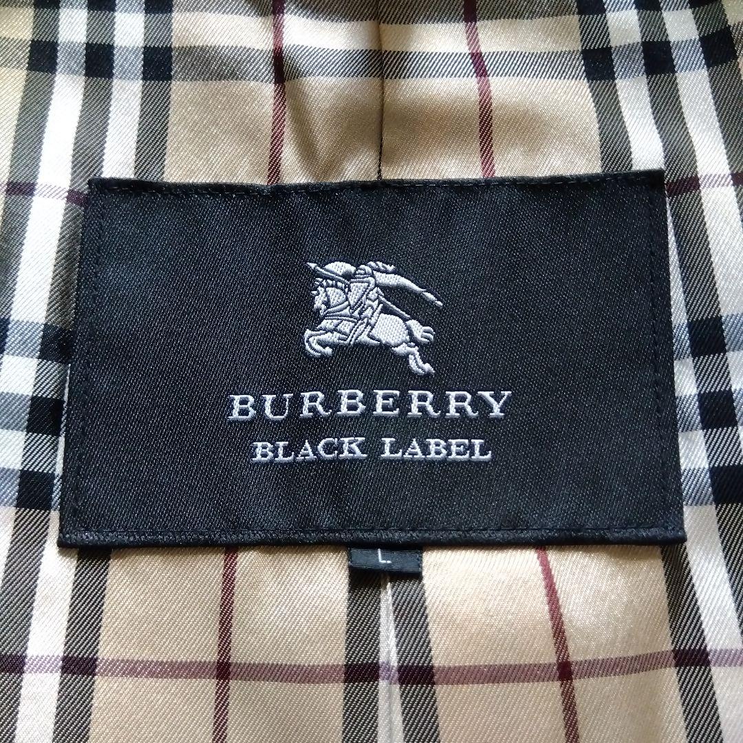 バーバリーブラックレーベル トレンチコート ノバチェック Lサイズ