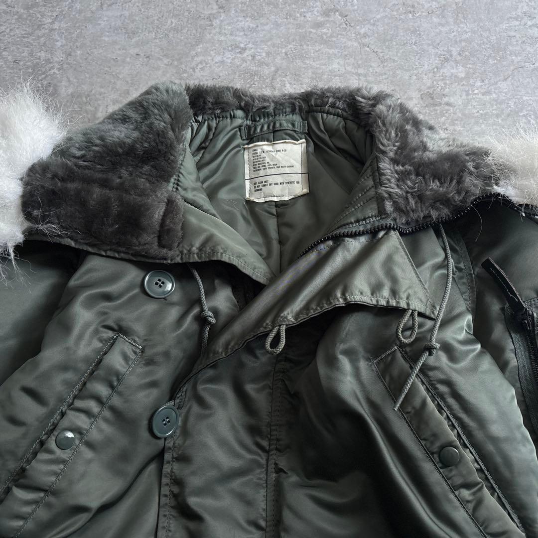 80's■USA製■ALPHA INDUSTRIES【S】N-2B 短丈 Y2K