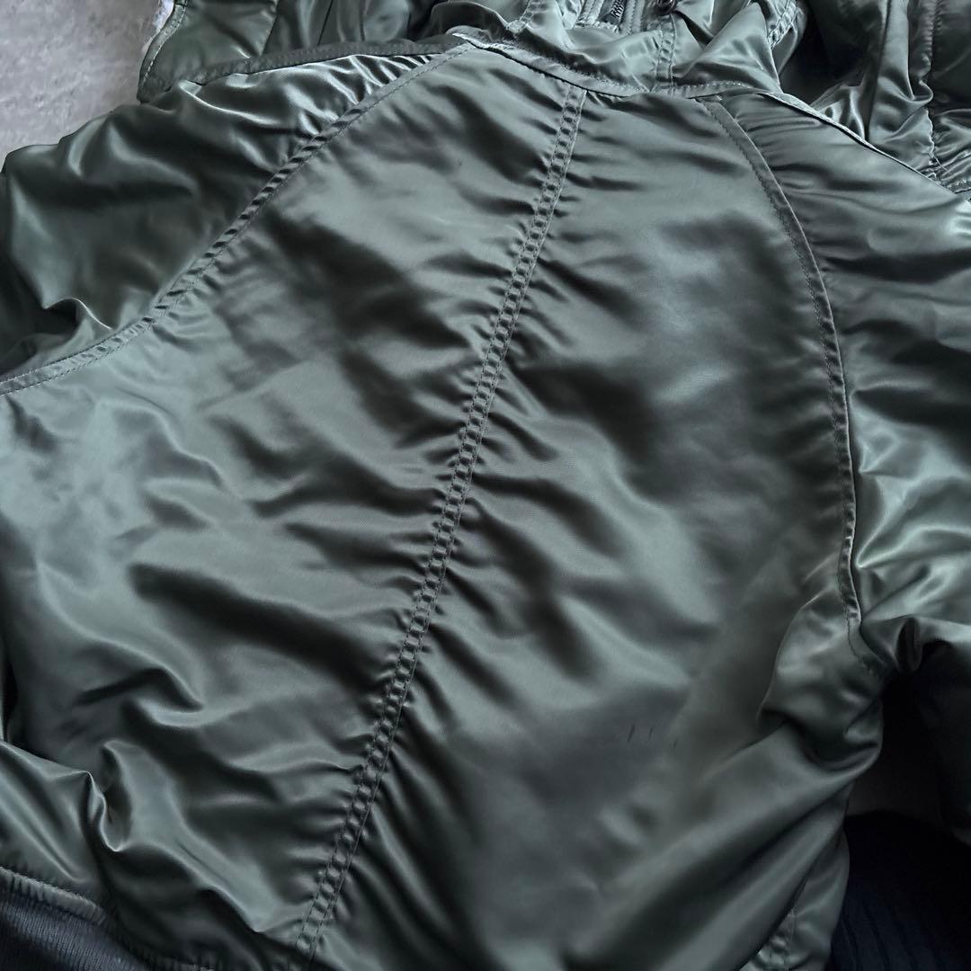 80's■USA製■ALPHA INDUSTRIES【S】N-2B 短丈 Y2K