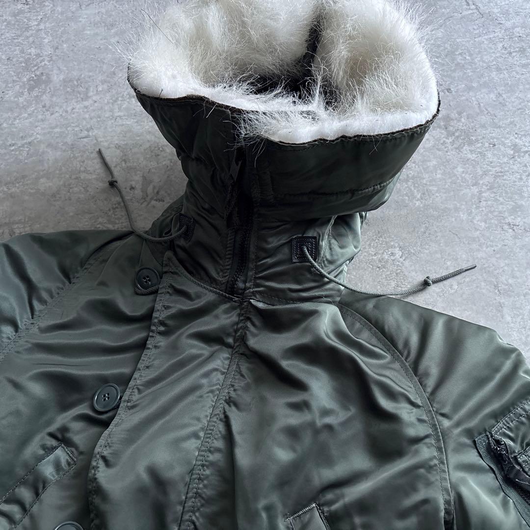 80's■USA製■ALPHA INDUSTRIES【S】N-2B 短丈 Y2K