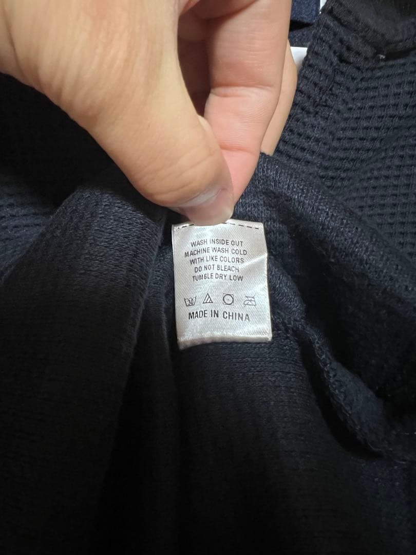 【年末価格】soonerorlater WAFFLE TEE NAVY