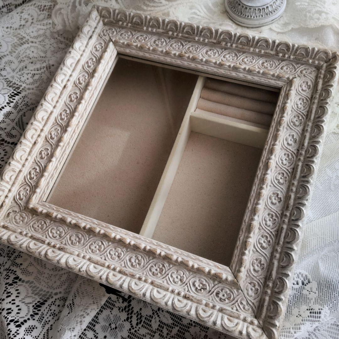 ZARA  シャビーシック ジュエリーボックス アクセサリーケース