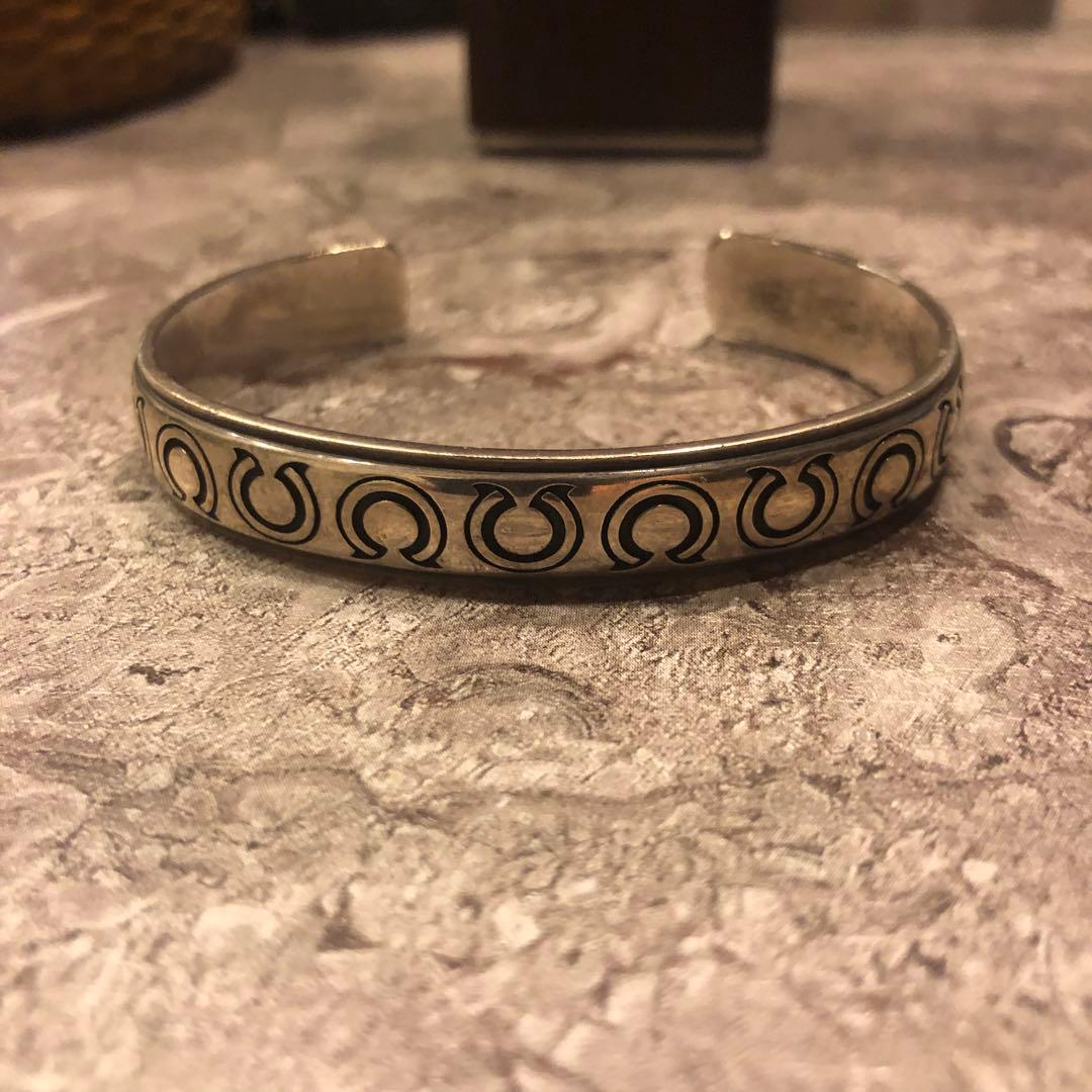 Fantastic Man シルバーバングル　S.O.S fp シルバー925