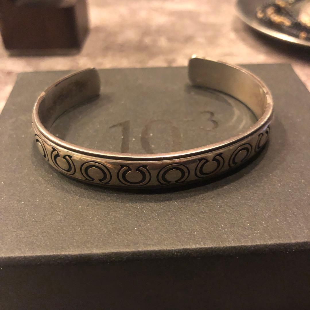 Fantastic Man シルバーバングル　S.O.S fp シルバー925