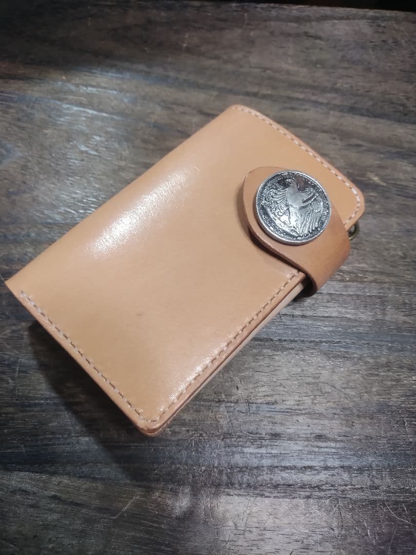 肉球装飾■Middle Leather Wallet FORANRO