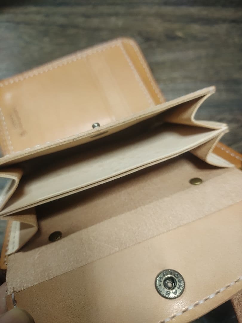 肉球装飾■Middle Leather Wallet FORANRO