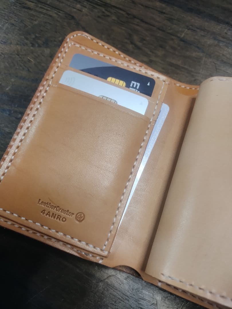 肉球装飾■Middle Leather Wallet FORANRO