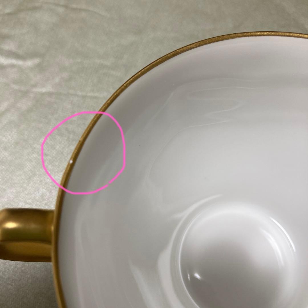 オールドオークラ白磁コーヒーカップ5客