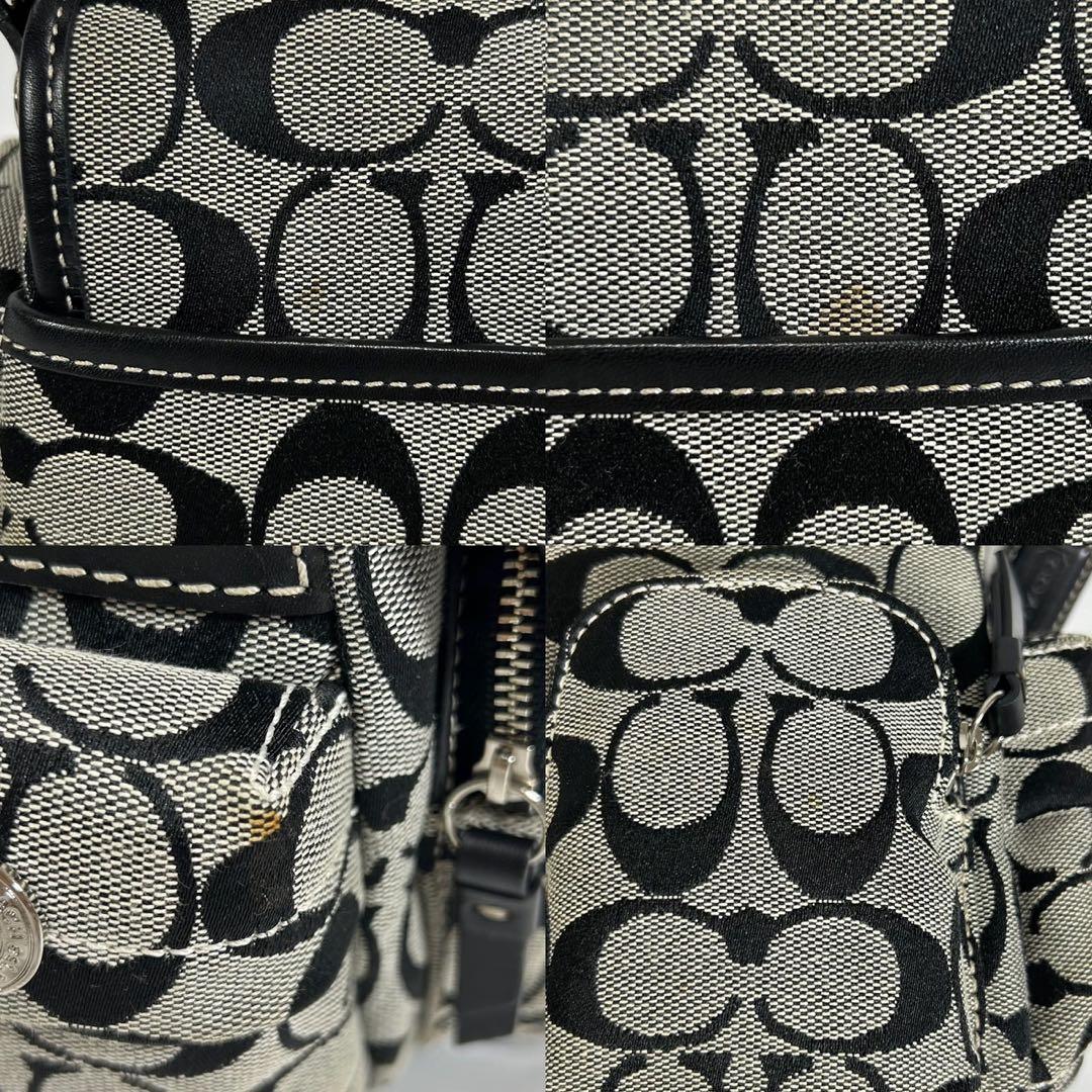 【極美品】コーチ 6835 ソーホー シグネチャー ショルダーバッグ 肩掛け