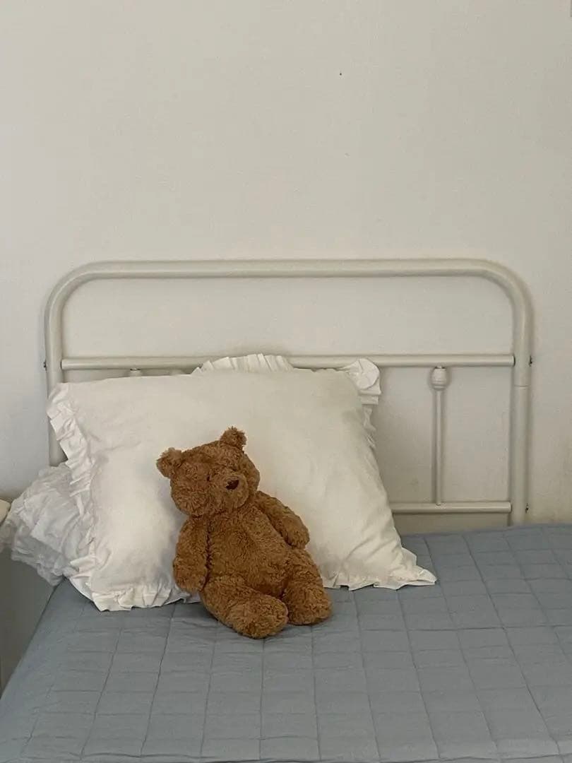 シングルベッドホワイト　マットレス付き大阪　引き取り限定