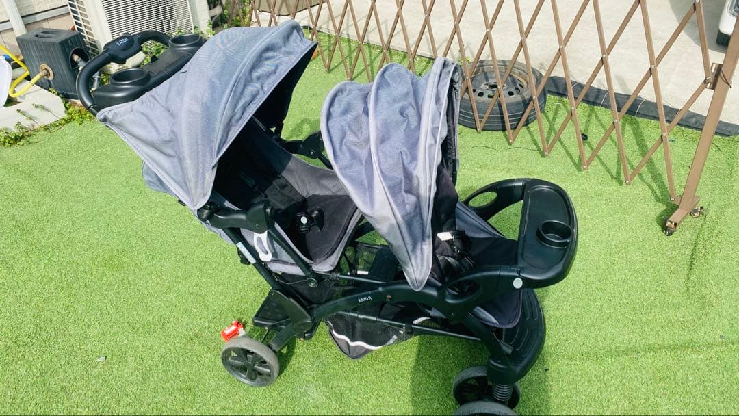 KATOJI ベビーカー 2人乗り