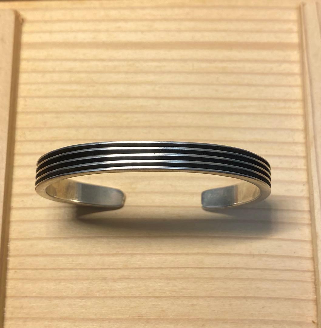 フランシスジョーンズFrancis Jonesナバホエッジプレートバングル