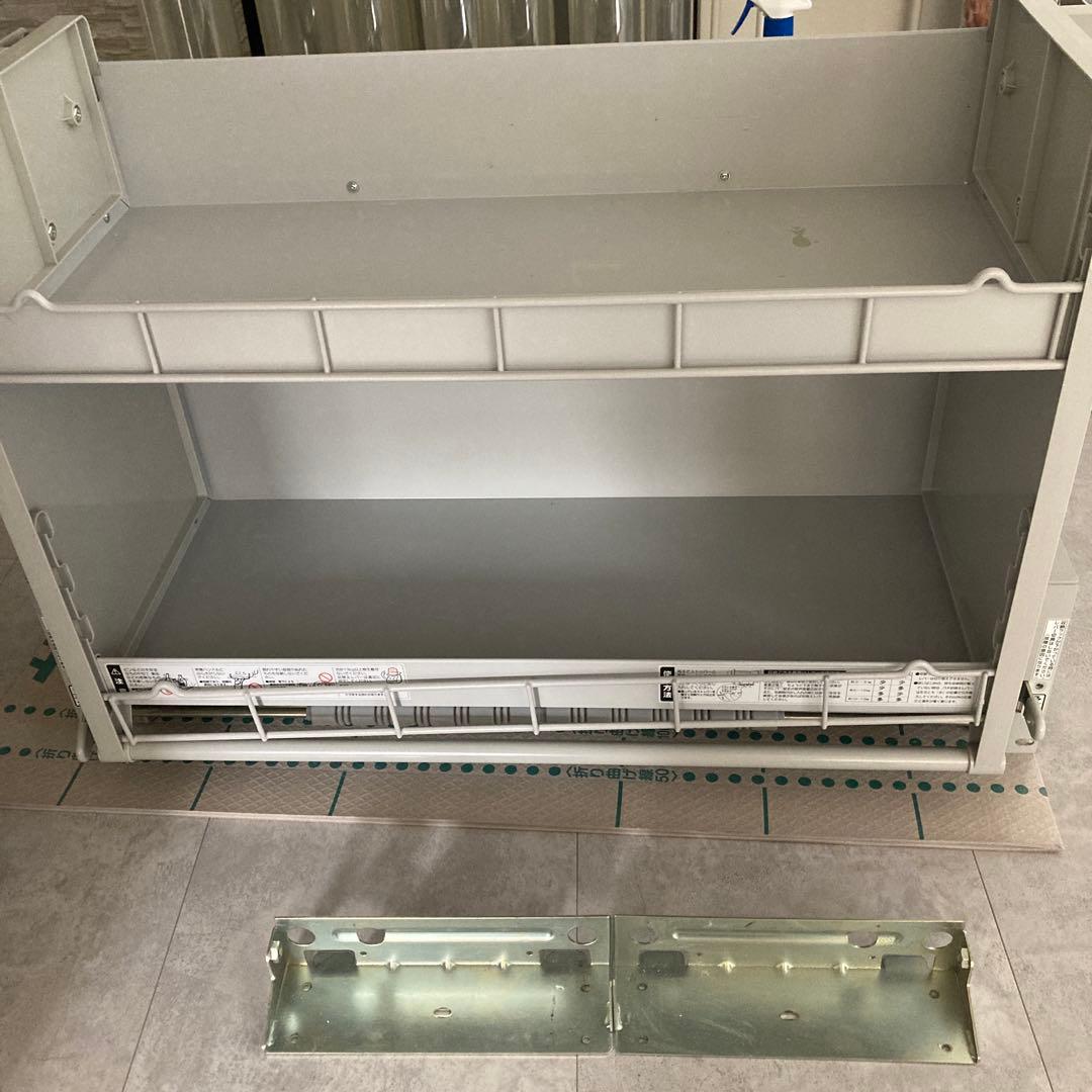 クリナップ　昇降式吊戸棚 リフトのみダウンキャビネット