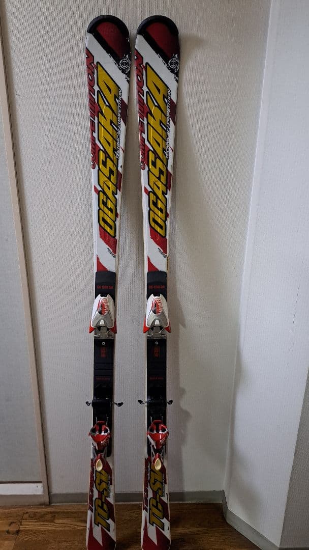 明日値上げ！オガサカ&MARKERスキー used 165cm　手渡し地域有