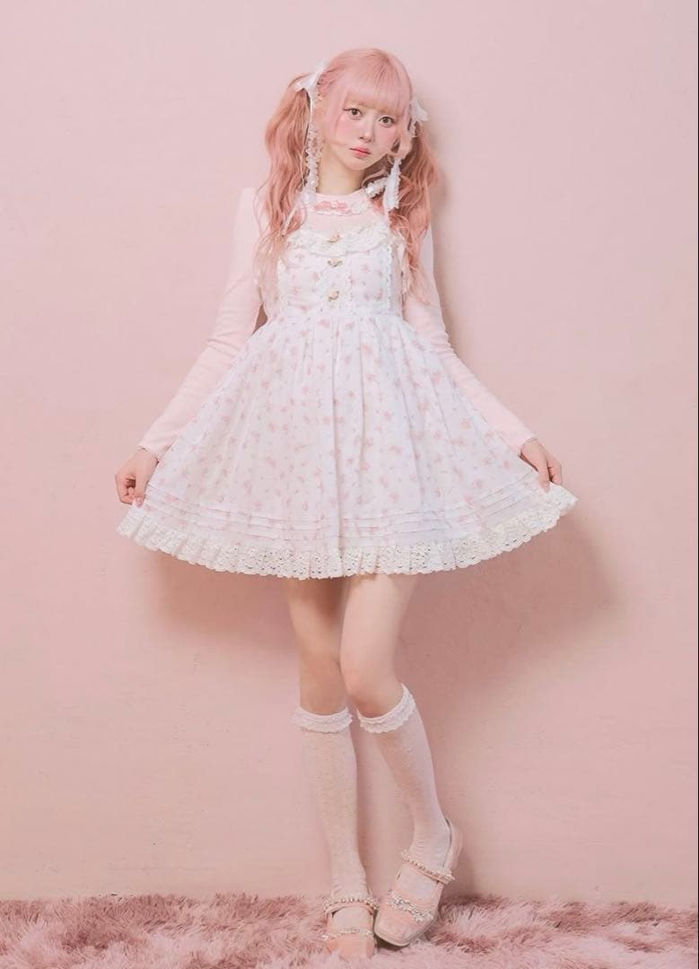 【セット】fiorforte ローズトップス・ジャンパースカート