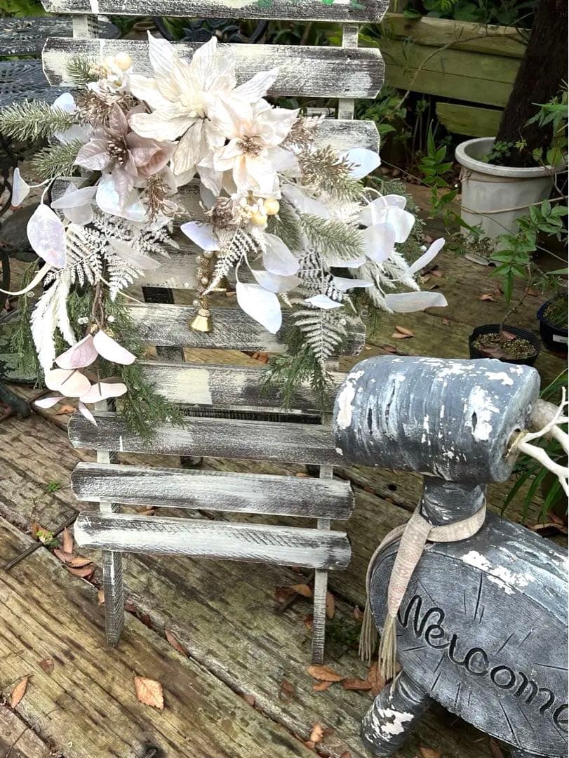 クリスマスリース(馬蹄型)