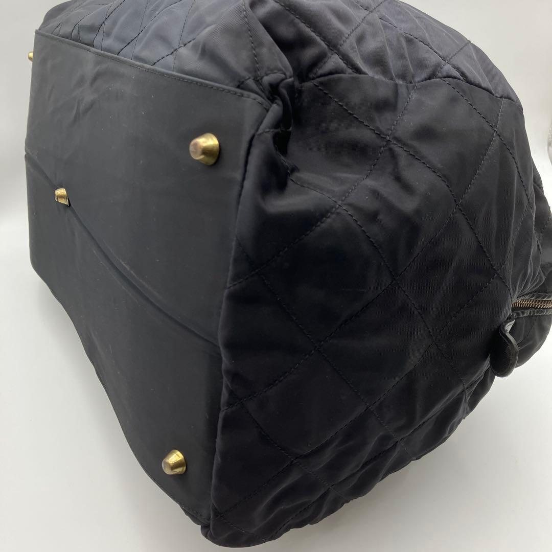 ✨希少✨PRADA　プラダ　ボストンバッグ　キルティング　テスートナイロン　53