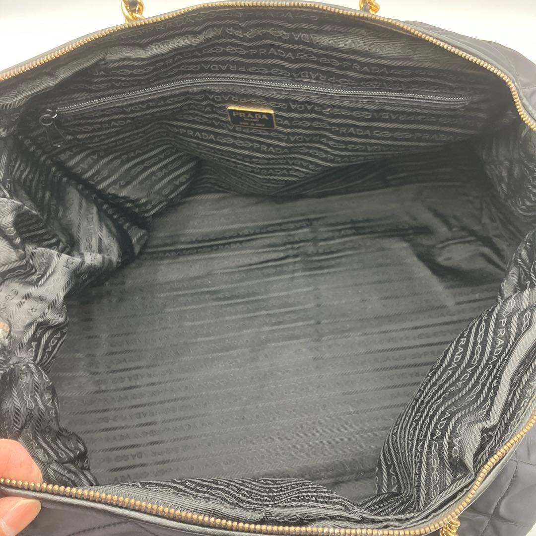 ✨希少✨PRADA　プラダ　ボストンバッグ　キルティング　テスートナイロン　53