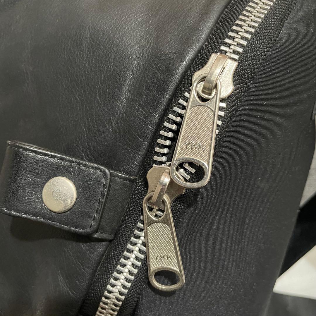 希少✨ カワカワ 25bis オールレザー リュック バックパック 黒 赤