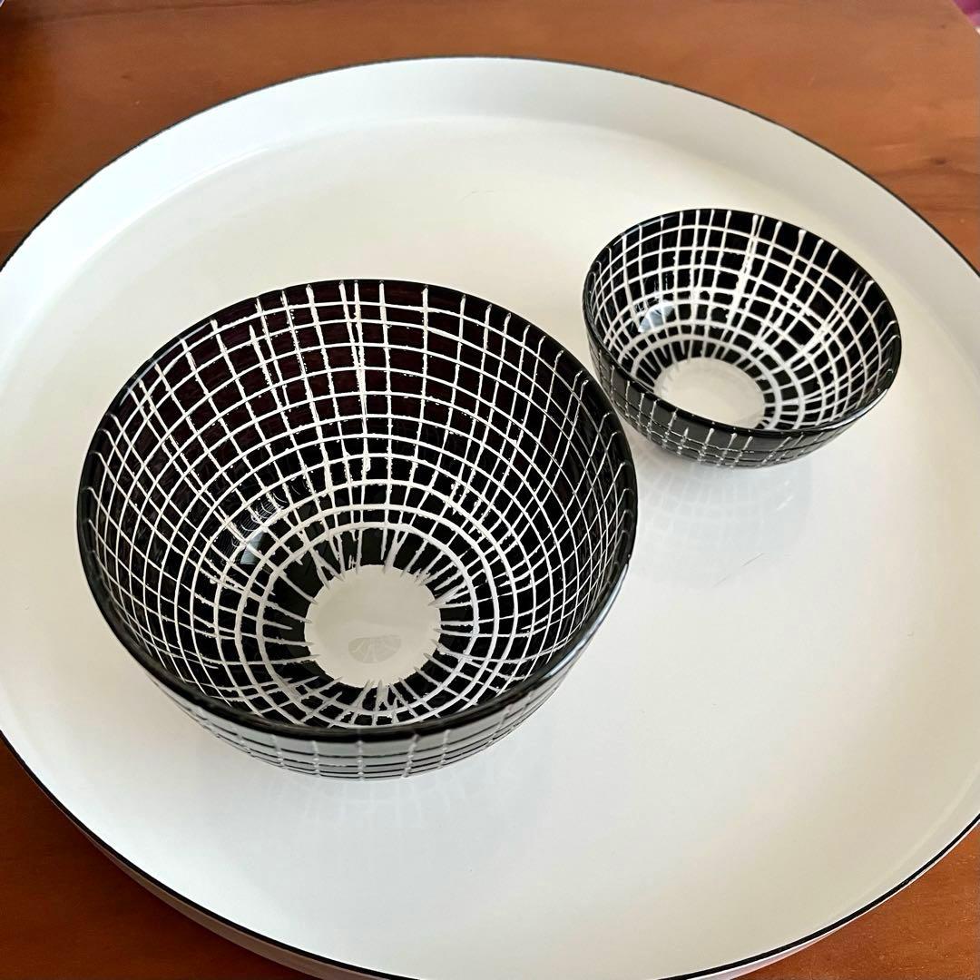 辻和美 ガラスボウル セット センセン くろ factory zoomer 美品