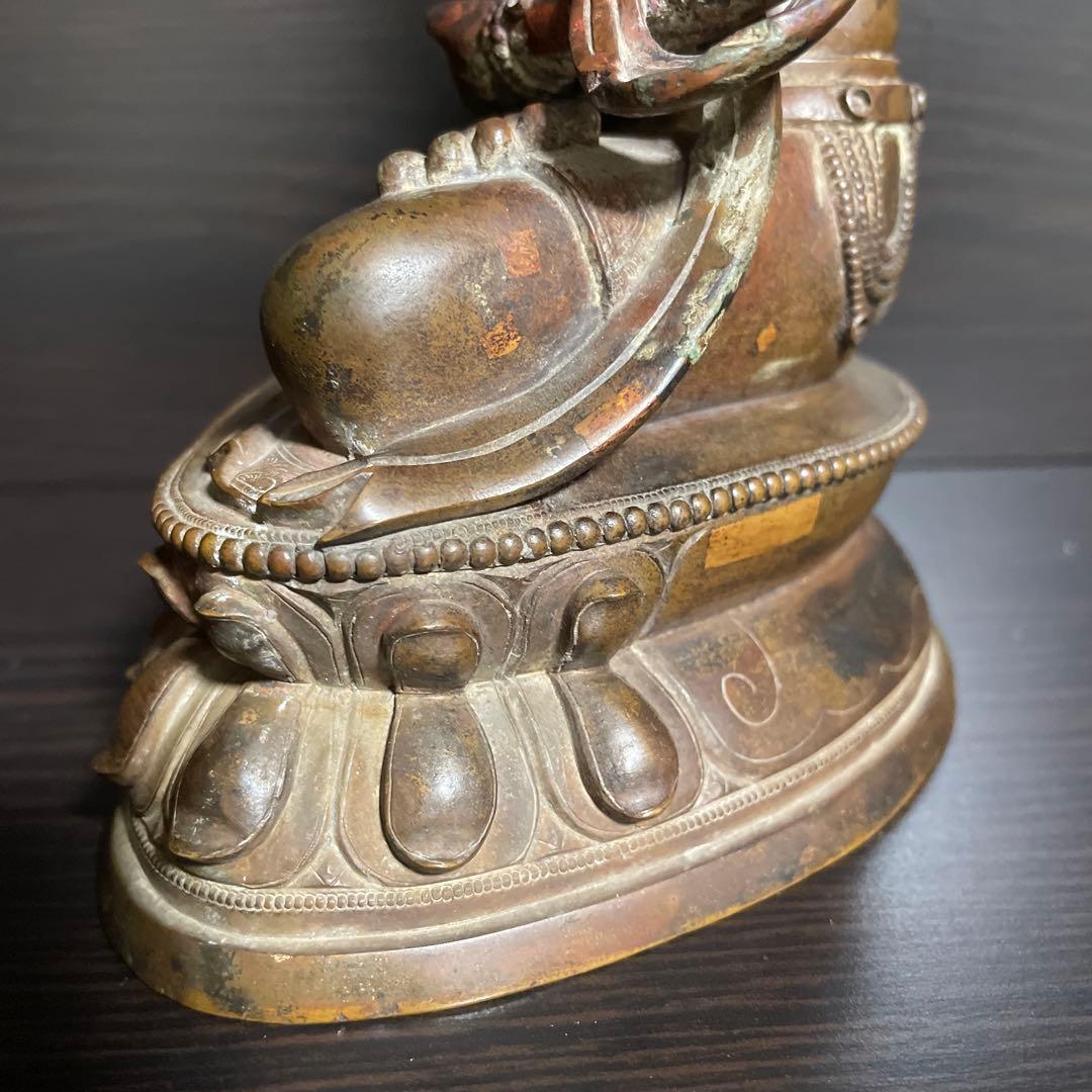 仏像　骨董　金属製