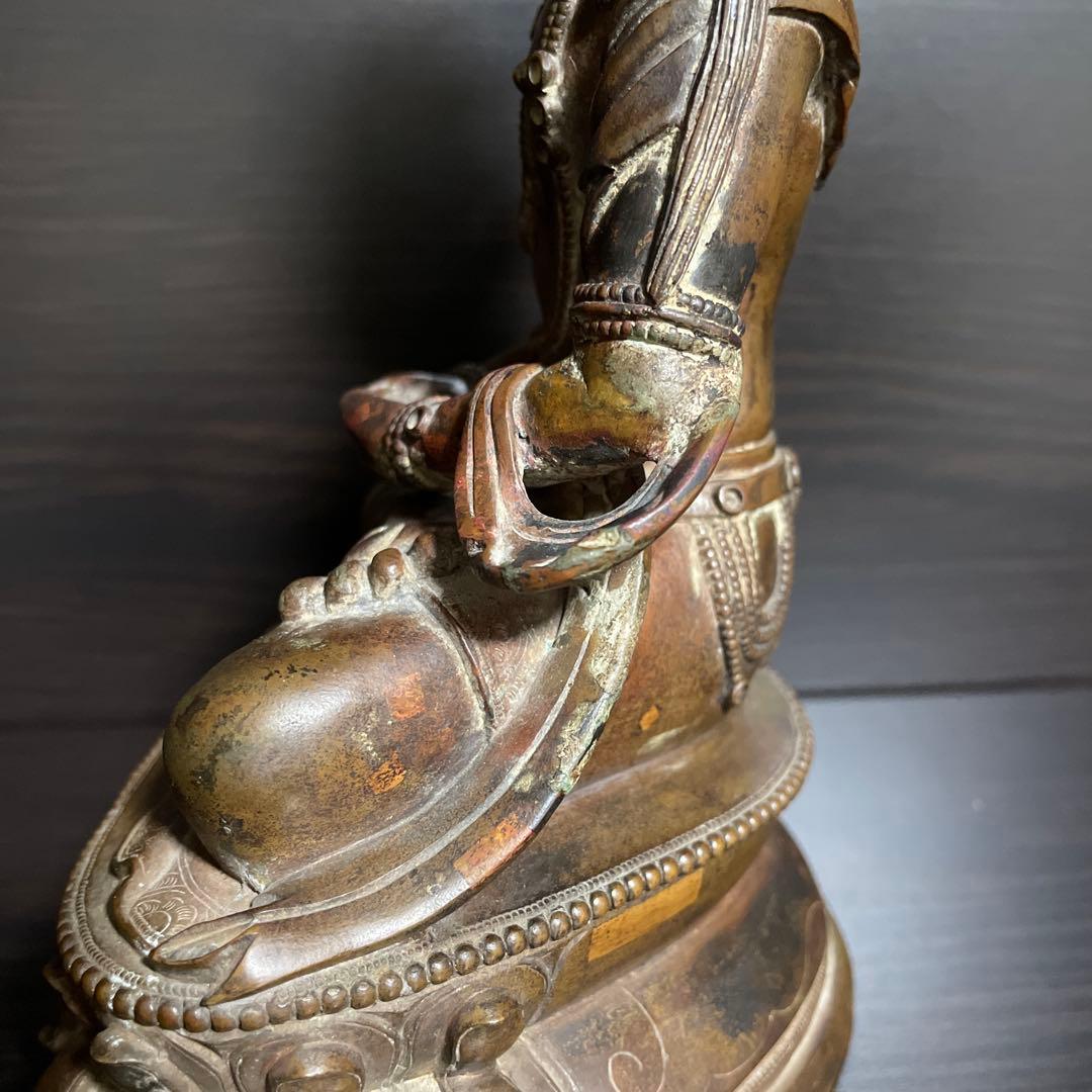 仏像　骨董　金属製