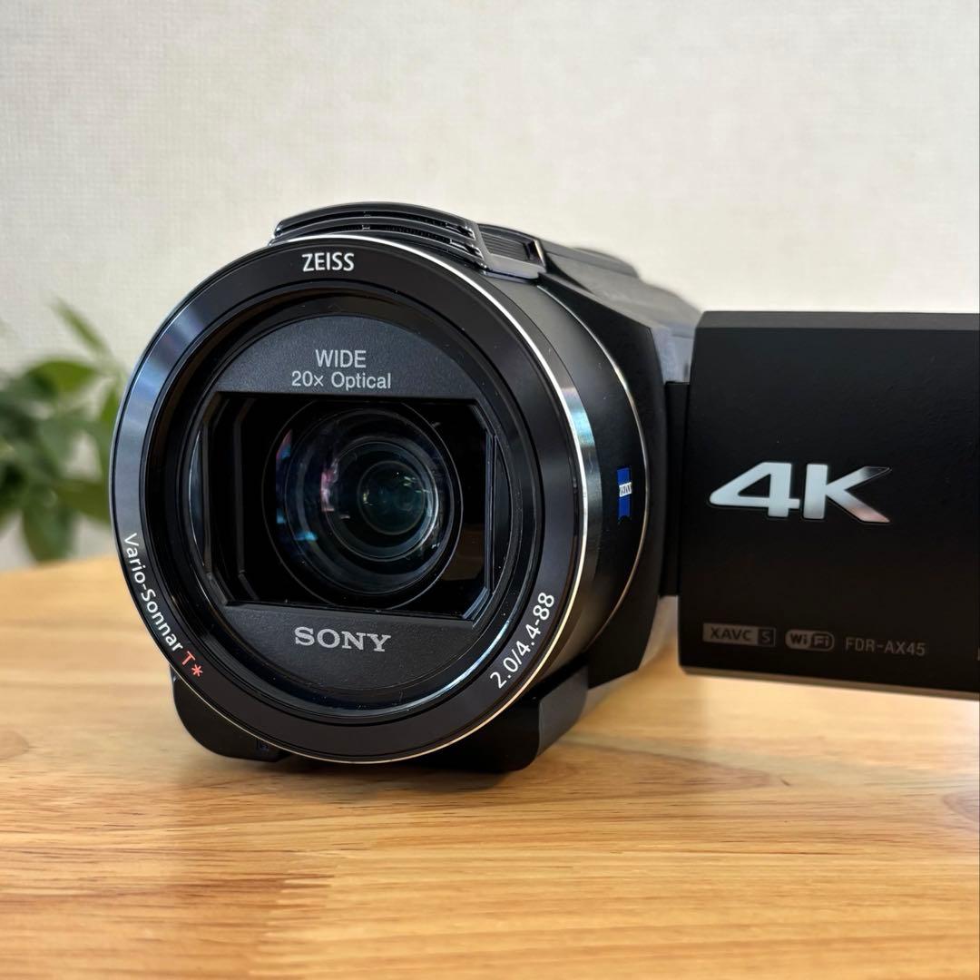 【美品】SONY FDR-AX45 4Kビデオカメラ 本体