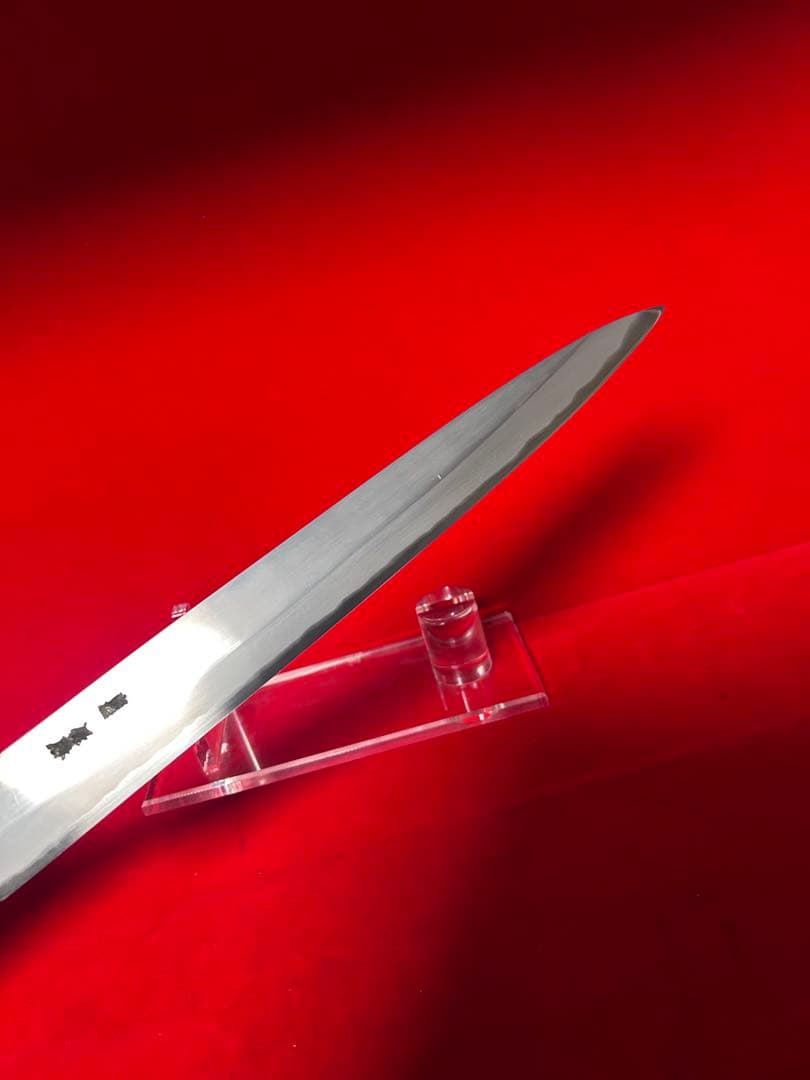 01581 包丁　柳刃　尺　保勝　津軽打刃物　超細地肌有り　切味抜群　箱付